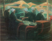 Рыбокомбинат ночная смена - А.Пырков 1979. Масло