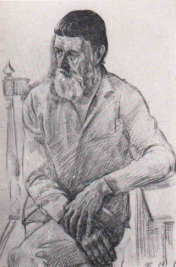 Портрет А.Суханова - Д.Жилинский 1984 Карандаш