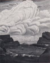 Курильская мелодия - Н.Большаков 1981. Масло